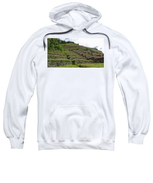 Ancient Terraces Amidst Greenery Sweatshirt