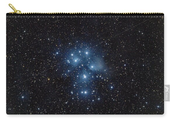 Pleiades Cluster In Cosmic Night Zip Pouch