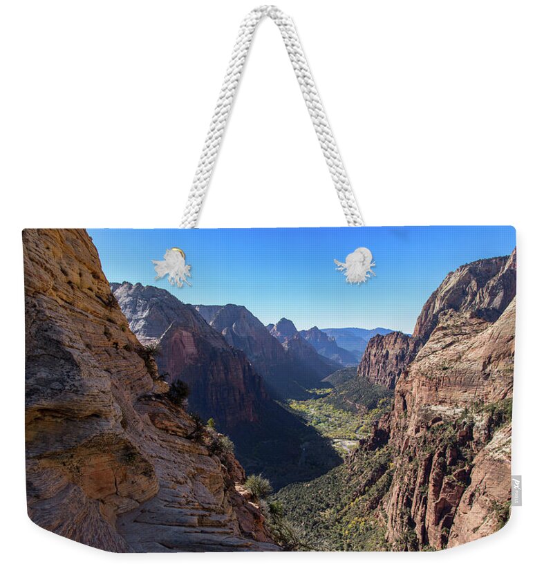 Breathtaking Zion Canyon View Weekender Tote Bag