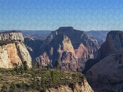 Majestic Mountain Range View Jigsaw Puzzle by Brandon Wichmann