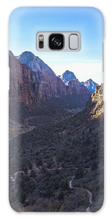Breathtaking Valley Vista In Zion National Park Galaxy Case