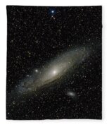 Vastness Of The Andromeda Galaxy Fleece Blanket