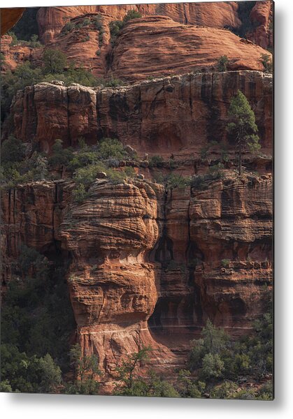 Majestic Red Rock Formations In Sedona Arizona Metal Print