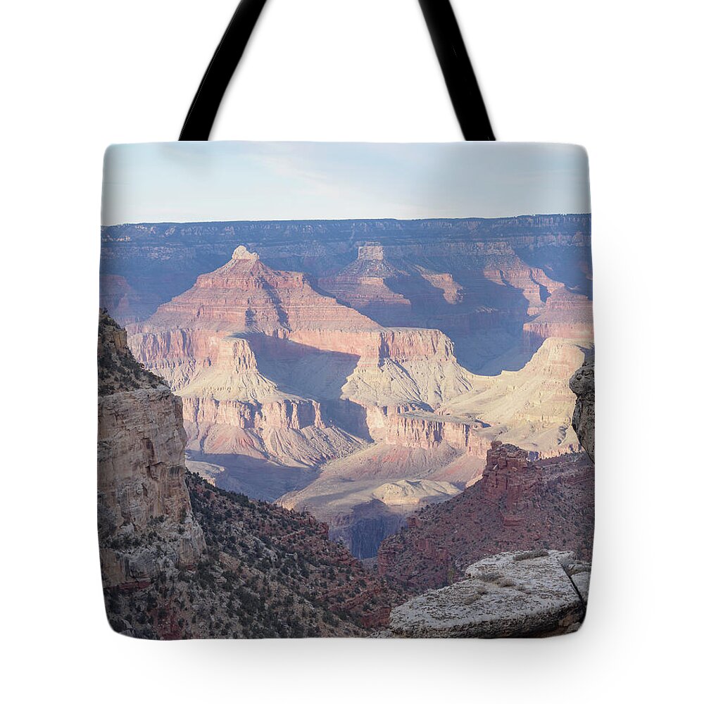 Majestic Grand Canyon Vista At Sunset Tote Bag