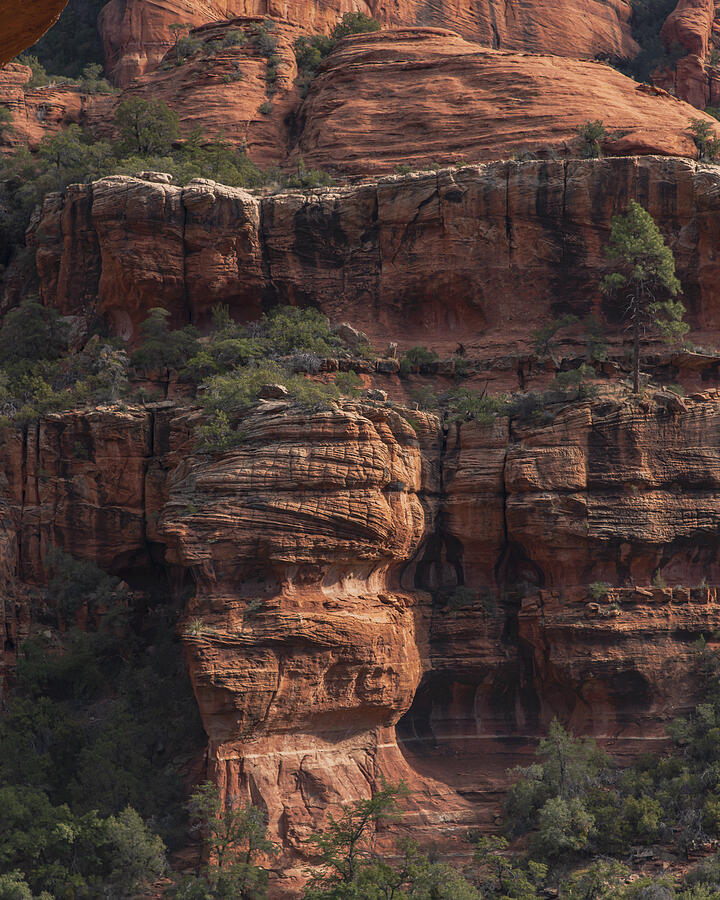 Majestic Red Rock Formations in Sedona Arizona Photograph by Brandon Wichmann