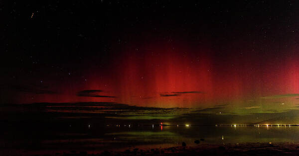 Mesmerizing Northern Lights Display Art Print