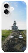 Lighthouse Under A Bright Sky iPhone Case