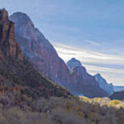 Majestic Zion National Park View Art Print