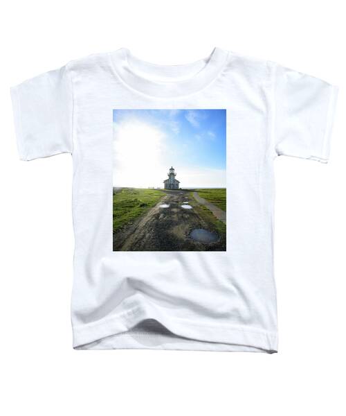 Lighthouse Under A Bright Sky Toddler T-Shirt