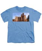 Majestic Rock Formations Under Blue Sky In Bryce Canyon National Park Youth T-Shirt