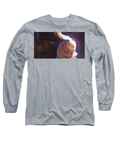 Antelope Canyon Curves And Light Play Long Sleeve T-Shirt
