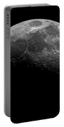 Illuminated Half Of The Moon Portable Battery Charger