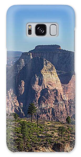 Majestic Mountain Range View Galaxy Case by Brandon Wichmann