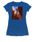 Tree Reaches Skyward In Bryce Canyon National Park Women's T-Shirt
