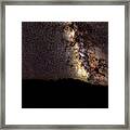 Night Sky Brimming With Stars Framed Print