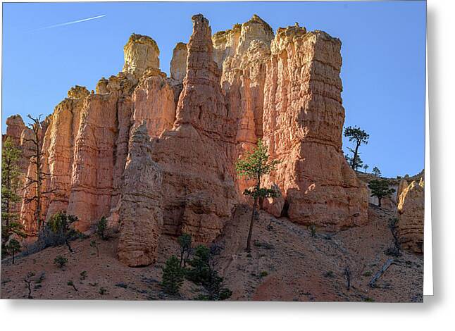 Majestic Sandstone Formations Of Bryce Canyon National Park Greeting Card