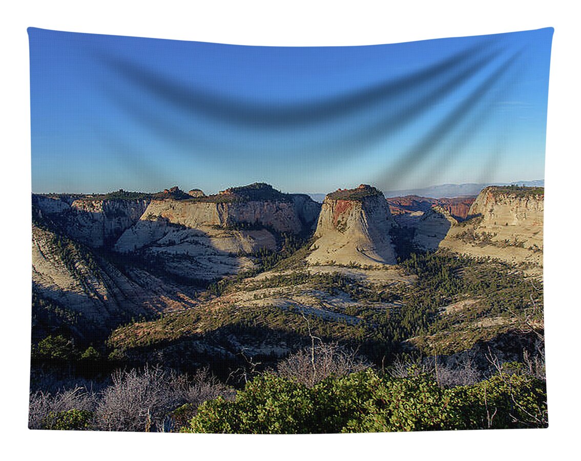 Majestic National Park Canyon Views Tapestry