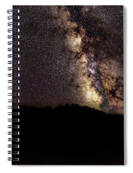 Night Sky Brimming With Stars Spiral Notebook