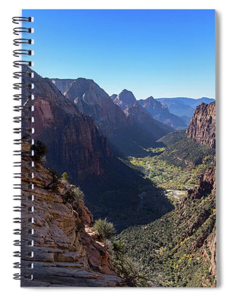 Breathtaking Zion Canyon View Spiral Notebook