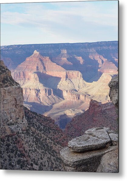 Majestic Grand Canyon Vista At Sunset Metal Print
