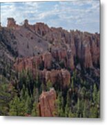 Majestic Bryce Canyon Hoodoos Metal Print