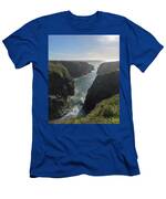 Dramatic Coastal Cliff Scene T-Shirt