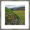 Saqsaywaman In Cusco Peru Framed Print
