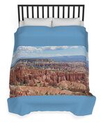 Majestic Hoodoos Of Bryce Canyon Duvet Cover