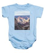 Majestic Grand Canyon Vista At Sunset Baby One-Piece