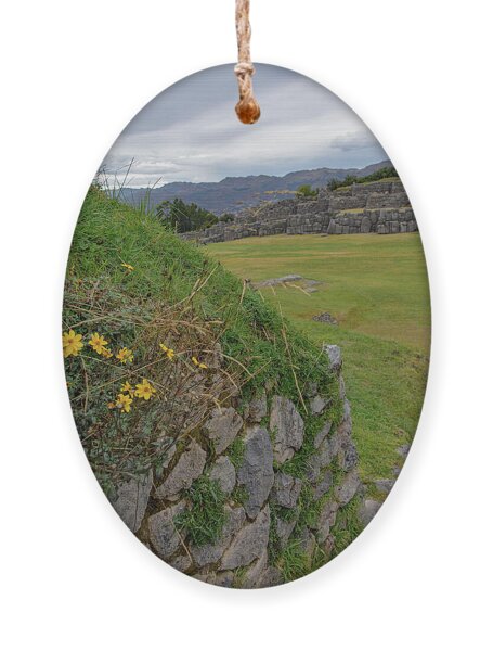 Saqsaywaman In Cusco Peru Ornament