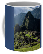 Majestic Ruins In A Mountain Valley Coffee Mug