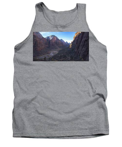 Breathtaking Valley Vista In Zion National Park Tank Top