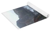 Rocky Coastline With Vibrant Foliage Yoga Mat