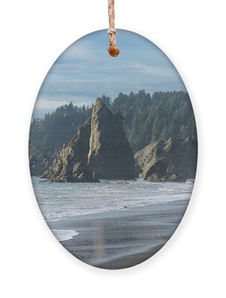 Dramatic Coastal Rock Formations Ornament