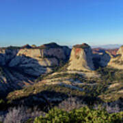 Majestic National Park Canyon Views Art Print
