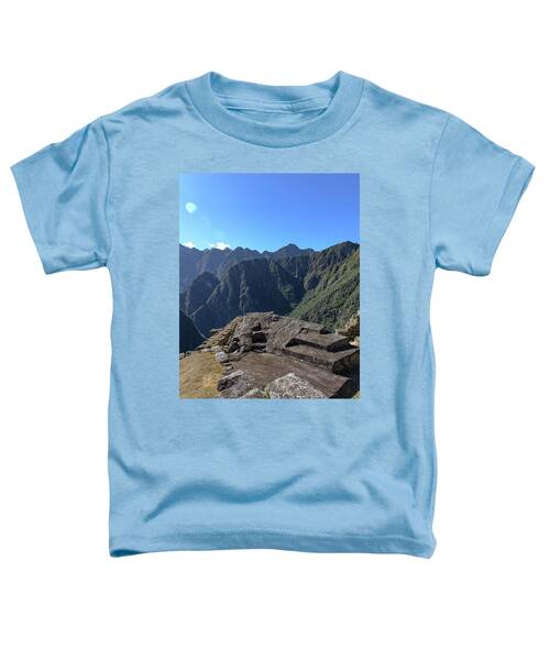 Majestic Mountain Views At Machu Picchu Toddler T-Shirt