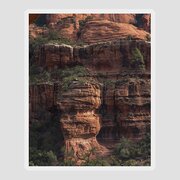 Majestic Red Rock Formations In Sedona Arizona Sticker