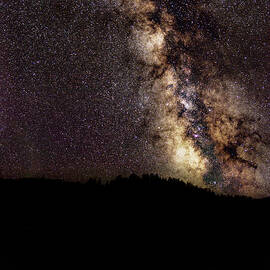 Night Sky Brimming with Stars by Brandon Wichmann