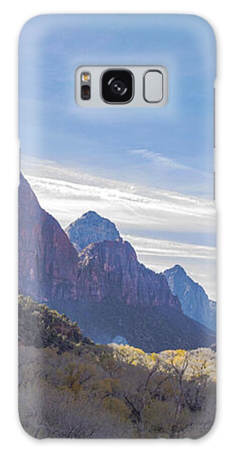 Majestic Zion National Park View Galaxy Case