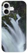 Serene Flow Through Mossy Forest iPhone Case