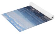 Breathtaking Middle Teton Mountain View Yoga Mat