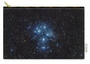 Pleiades Cluster In Cosmic Night Zip Pouch