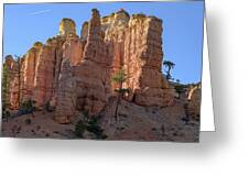 Majestic Sandstone Formations Of Bryce Canyon National Park Greeting Card