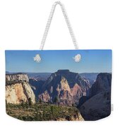 Majestic Mountain Range View Weekender Tote Bag