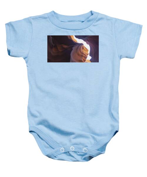 Antelope Canyon Curves And Light Play Baby One-Piece