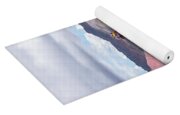 Peruvian Scene With Red Valley And Llama Yoga Mat