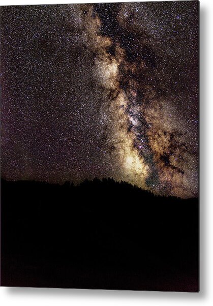Night Sky Brimming With Stars Metal Print