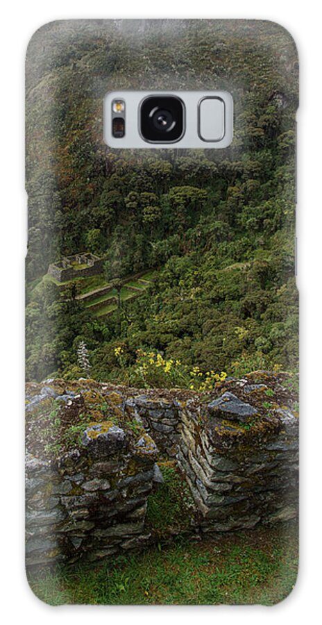 Misty Mountain Ruins Galaxy Case