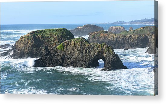 Majestic Coastal Rock Formations Acrylic Print
