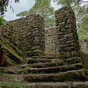 Ancient Stone Passageway Poster